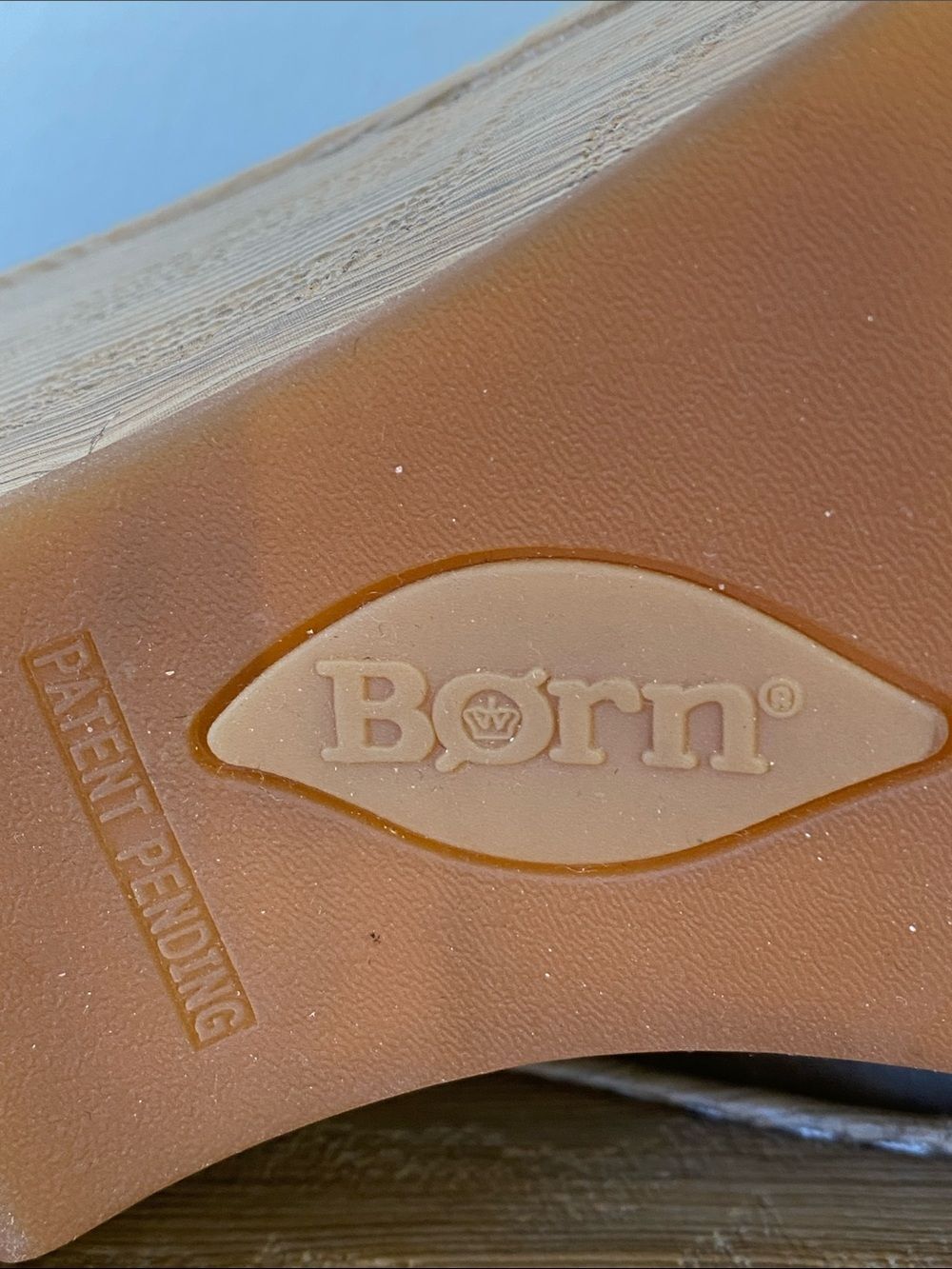 Born Taupe Suede Wedge Clogs Sz 10 Boho Cottage Western Coastal Casual Versatile - Picture 14 of 15
